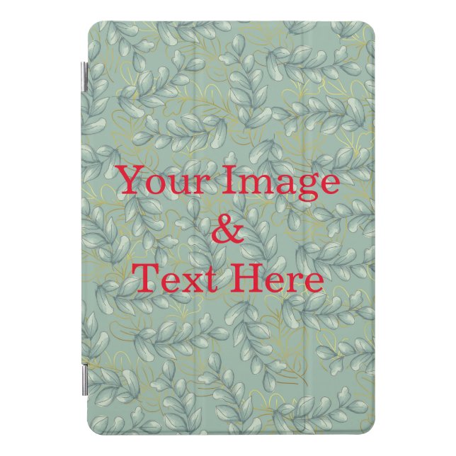 Personalized Custom Your Own Photo & Text iPad Pro Cover (Front)