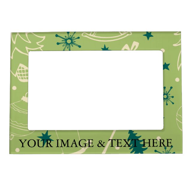 Personalized Custom Your Own Photo & Text  Magnetic Frame (Front)