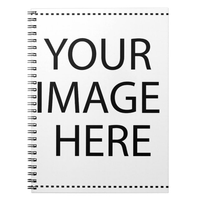 Personalized Custom Your Own Photo & Text Notebook (Front)