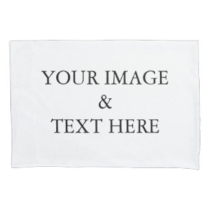 Personalized Custom Your Own Photo & Text Pillow Case