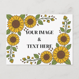 Personalized Custom Your Own Photo & Text Postcard