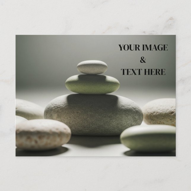 Personalized Custom Your Own Photo & Text Postcard (Front)