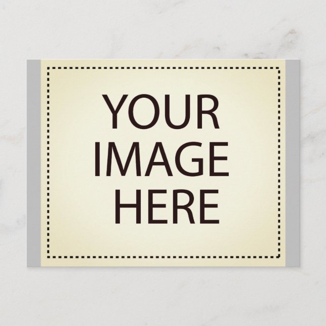Personalized Custom Your Own Photo & Text Postcard (Front)