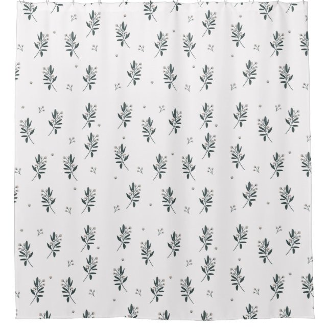 Personalized Custom Your Own Photo & Text Shower Curtain (Front)