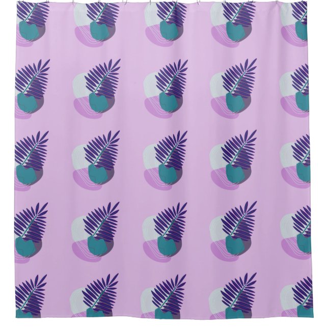 Personalized Custom Your Own Photo & Text Shower Curtain (Front)