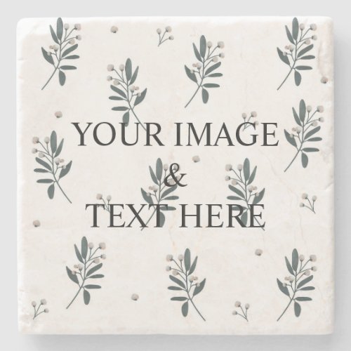 Personalized Custom Your Own Photo  Text  Stone Coaster