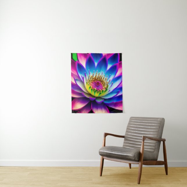 Personalized Custom Your Own Photo & Text Tapestry (In Situ)