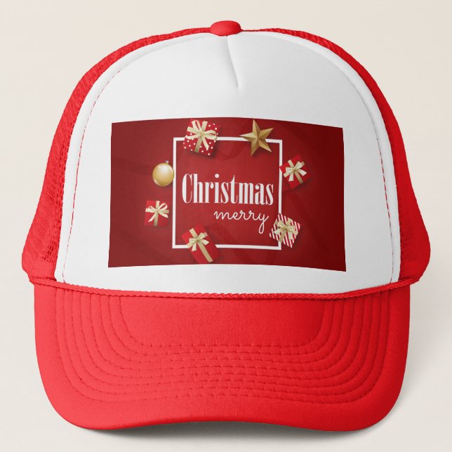 Personalized Custom Your Own Photo & Text Trucker  Trucker Hat (Front)