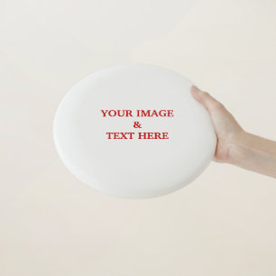 Personalized Custom Your Own Photo & Text Wham-O Frisbee