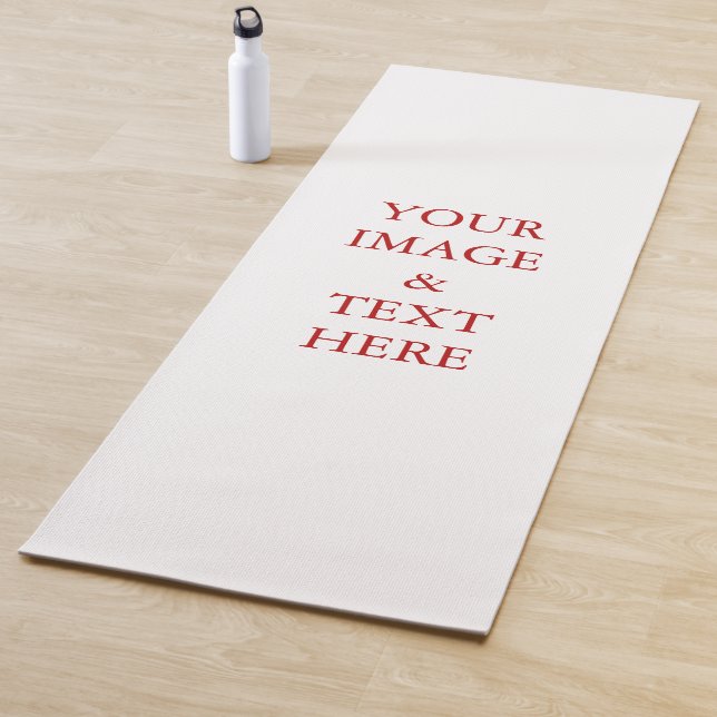 Personalized Custom Your Own Photo & Text Yoga Mat (In Situ)