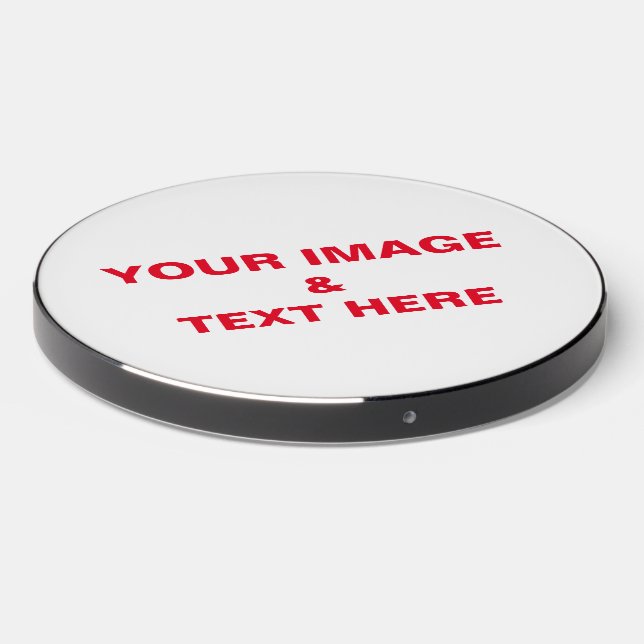 Personalized Custom Your Own Photo Wireless Charger (Front 2)