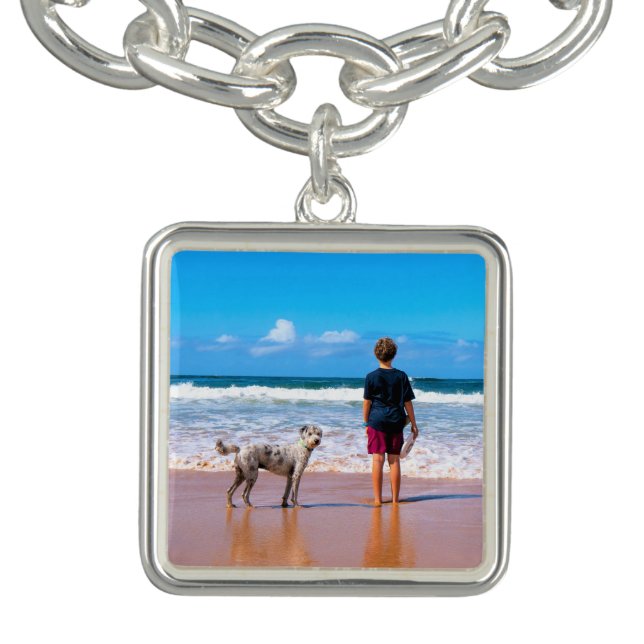 Personalized Custom Your Pet Photo Bracelet (Design)