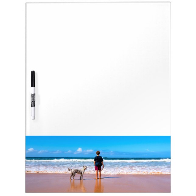 Personalized Custom Your Pet Photo Dry Erase Board (Front)