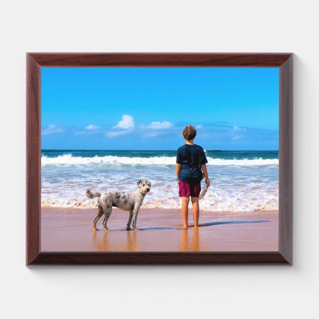 Personalized Custom Your Pet Photo Plaque Gift (Horizontal)