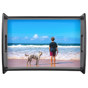 Personalized Custom Your Pet Photo Serving Tray