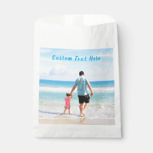 Personalized Custom Your Photo and Text Favor Bags