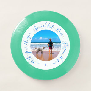 Personalized Custom Your Photo and Text Frisbee