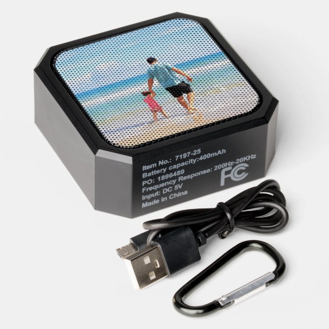 Personalized Custom Your Photo Bluetooth Speaker (Laydown)