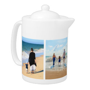 Personalized Custom Your Photo Collage Teapot