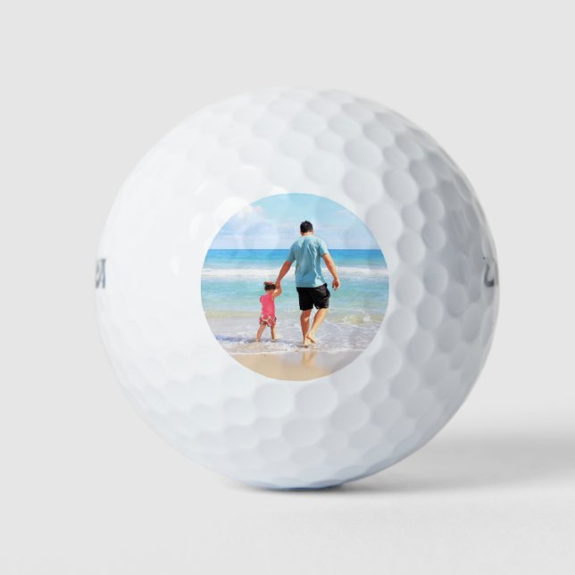 Personalized Custom Your Photo Golf Balls (Front)