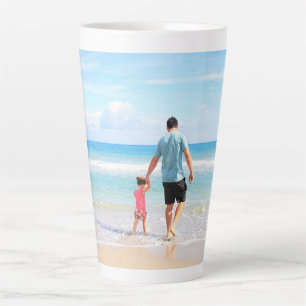 Personalized Custom Your Photo Latte Mug