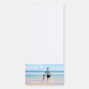 Personalized Custom Your Photo Magnetic Notepad