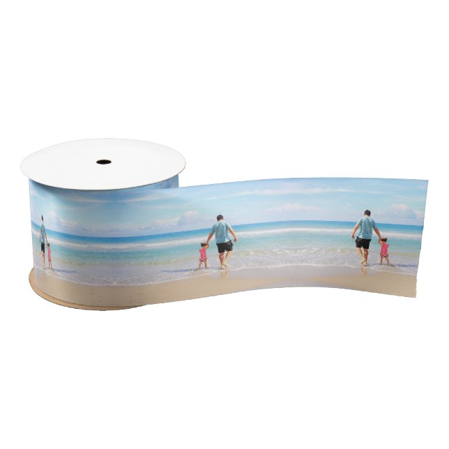Personalized Custom Your Photo Ribbon Gift (Spool)