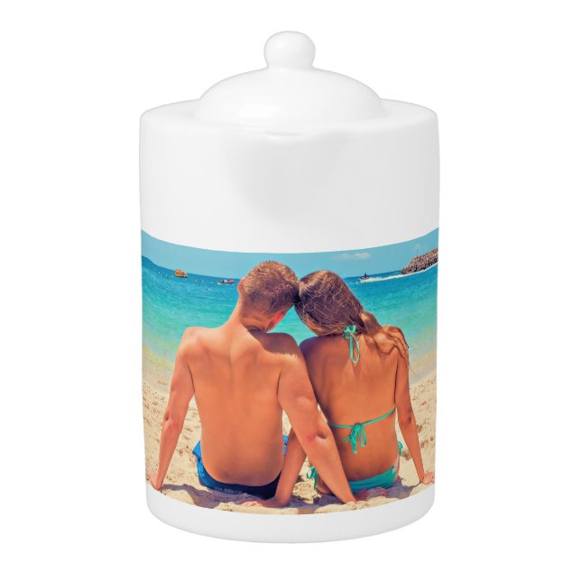 Personalized Custom Your Photo Teapot (Front)