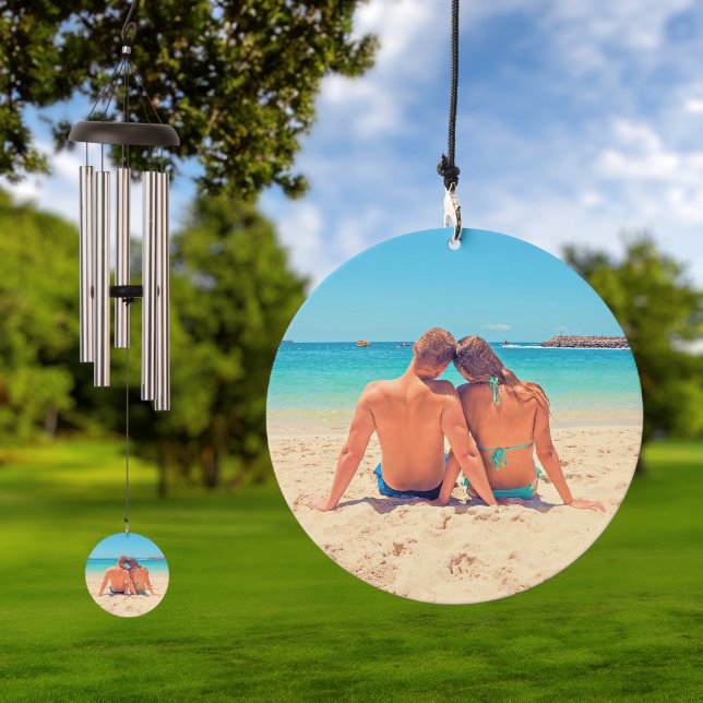 Personalized Custom Your Photo Wind Chime (Outdoor)