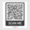 Personalized Custom Your QR Code Sticker Example