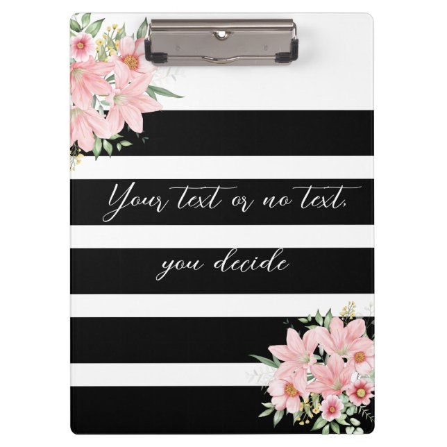 Personalized Customizable Design Clipboard (Front)
