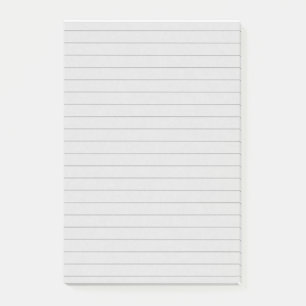 Personalized Customizable Lined Notebook Paper Pos Post-it Notes