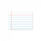 Personalized Customizable Lined Notebook Paper