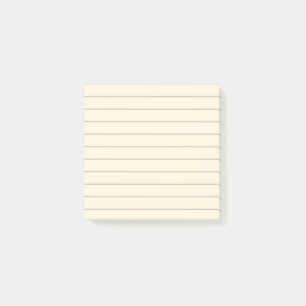 Personalized Customizable Lined Notebook Paper Post-it Notes