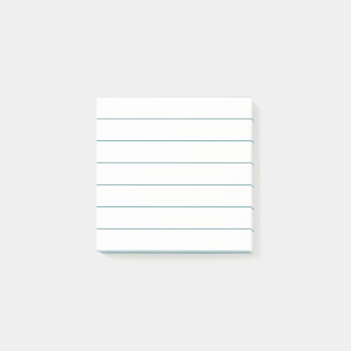 Personalized Customizable Lined Notebook Paper Post_it Notes