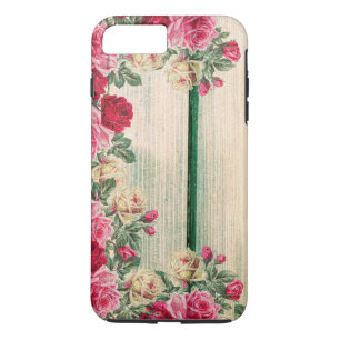 Personalized Customize Wooden Pink Roses iPhone 8 Plus/7 Plus Case