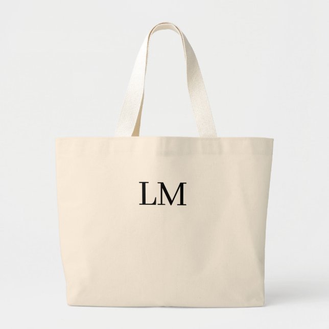 Personalized customized chain|canvas tote bag (Front)