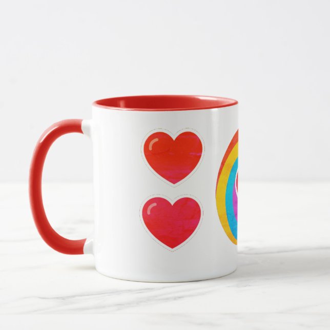 Personalized Customized Coffee Mugs With Imprint (Left)