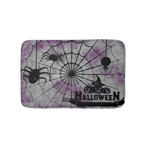 Personalized customized Happy Halloween Bathroom Mat