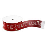 Custom Signature Christmas Ribbon