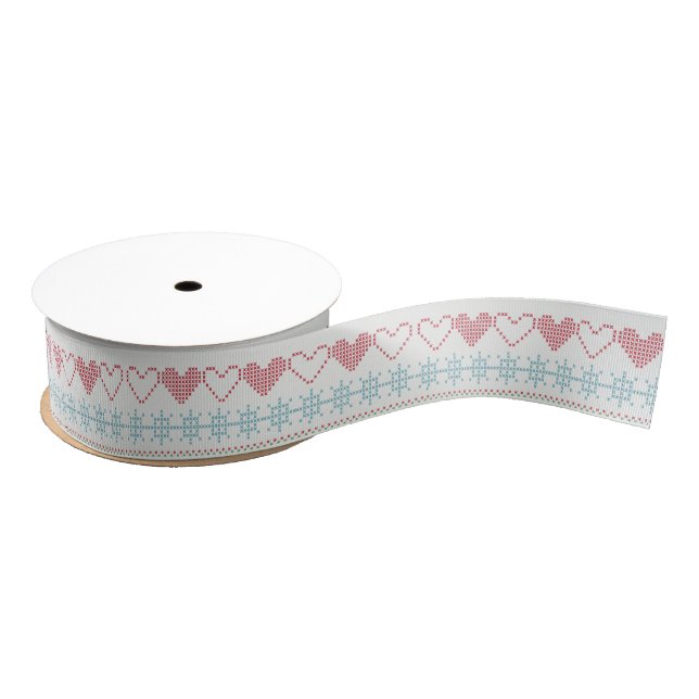 Personalized Customized Merry Christmas Grosgrain Ribbon (Spool)