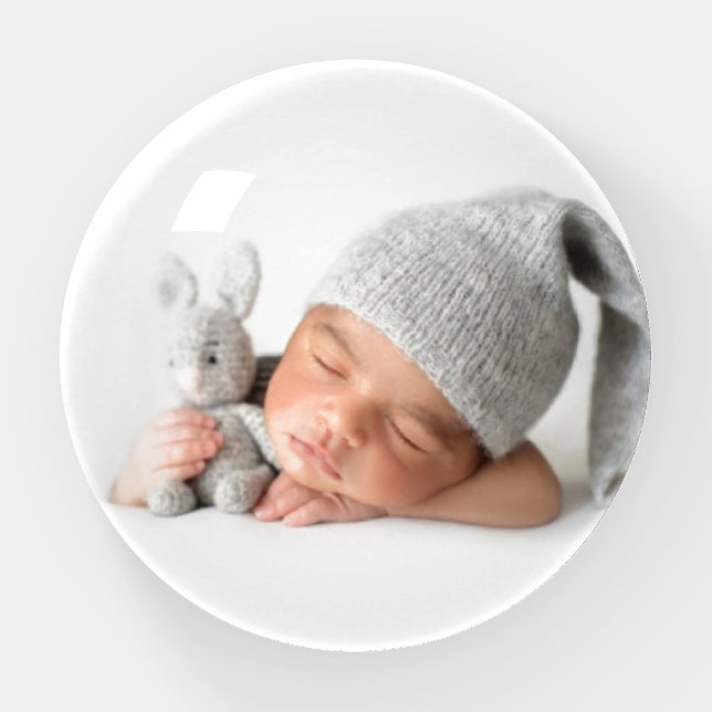 Personalized Customized Photo Paperweight (Front)