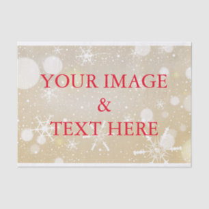 Personalized Customized Your Own Photo Tissue Pape Paper