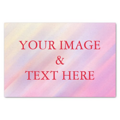 Personalized Customized Your Own Photo Tissue Pape Tissue Paper