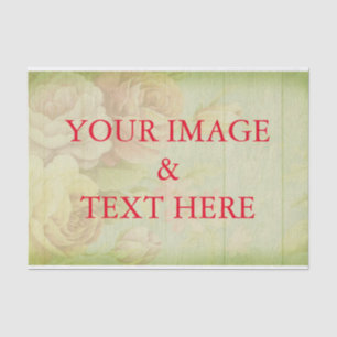 Personalized Customized Your Own Photo Tissue Pape Tissue Paper