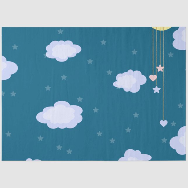 Personalized Customized Your Own Photo Tissue Paper (Front)