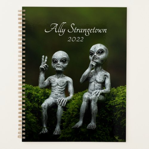 Personalized Cute Alien Planner