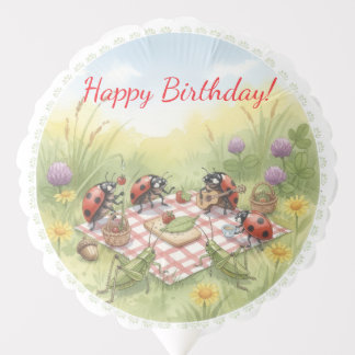 Personalized Cute as a bug Birthday Balloon