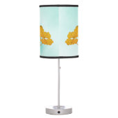 Personalized Cute Baby Animals Nursery Kids Table Lamp (Back)