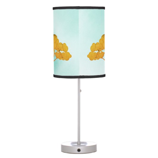 Personalized Cute Baby Animals Nursery Kids  Table Lamp (Back)